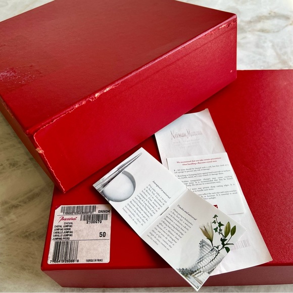 BACCARAT Cheval Jumping Horse Racing Derby Home Decor  #0NN04 Made in France - Picture 11 of 12